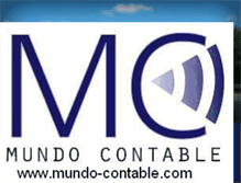 Tablet Screenshot of mundocontableperu.blogspot.com