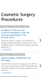 Mobile Screenshot of my-cosmetic-surgery.blogspot.com
