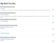 Tablet Screenshot of bigredsfunbus.blogspot.com