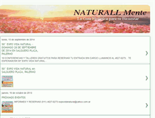 Tablet Screenshot of guiadeterapiasnaturales.blogspot.com