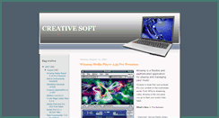 Desktop Screenshot of creativesoft.blogspot.com