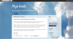 Desktop Screenshot of mojekreski.blogspot.com