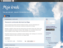Tablet Screenshot of mojekreski.blogspot.com