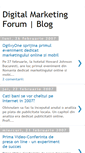 Mobile Screenshot of digitalmarketingforum.blogspot.com