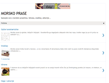 Tablet Screenshot of morsko-prase.blogspot.com