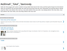 Tablet Screenshot of muslimahg4ul.blogspot.com