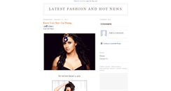 Desktop Screenshot of latestfashion-news.blogspot.com