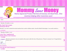 Tablet Screenshot of mommyvsmoney.blogspot.com