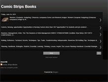 Tablet Screenshot of comic-strips-books.blogspot.com