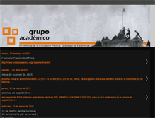 Tablet Screenshot of gacademico.blogspot.com