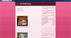 Desktop Screenshot of feiradamarisinha.blogspot.com