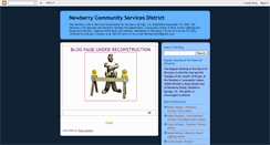 Desktop Screenshot of newberrycsd.blogspot.com