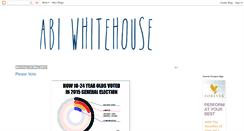 Desktop Screenshot of abiwhitehouse.blogspot.com