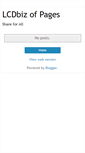 Mobile Screenshot of lcdbiz.blogspot.com