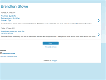 Tablet Screenshot of brendhanstowe.blogspot.com