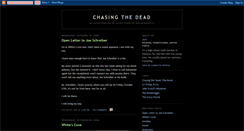 Desktop Screenshot of chasingthedead.blogspot.com