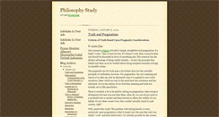 Desktop Screenshot of philosophystudy.blogspot.com