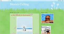 Desktop Screenshot of mexicocalling.blogspot.com