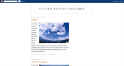 Desktop Screenshot of goldenbritishcolumbia.blogspot.com