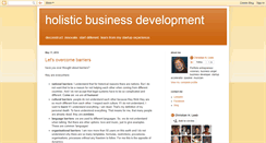 Desktop Screenshot of holbizdev.blogspot.com