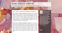 Desktop Screenshot of ilmupelet-ampuh.blogspot.com