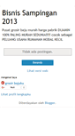 Mobile Screenshot of bisnissampingan2013.blogspot.com