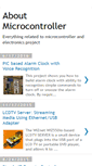 Mobile Screenshot of aboutmicrocontroller.blogspot.com