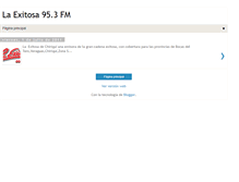 Tablet Screenshot of laexitosa953.blogspot.com