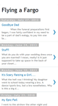 Mobile Screenshot of flyingafargo.blogspot.com