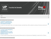 Tablet Screenshot of blogdelafacultad.blogspot.com