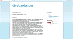 Desktop Screenshot of divebardancer.blogspot.com