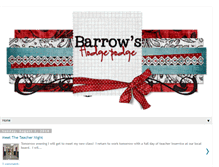 Tablet Screenshot of barrowshodgepodge.blogspot.com