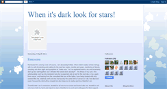 Desktop Screenshot of lou-whenitsdarklookforstars.blogspot.com