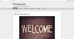 Desktop Screenshot of pinoyborian.blogspot.com