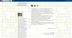 Desktop Screenshot of horario-medellin.blogspot.com