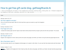 Tablet Screenshot of getfreegiftcardstk.blogspot.com