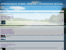 Tablet Screenshot of generoydiversidad.blogspot.com