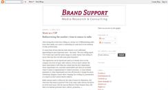 Desktop Screenshot of brandsupportblog.blogspot.com