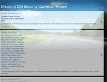 Tablet Screenshot of discountcibsecuritycamerasreview.blogspot.com