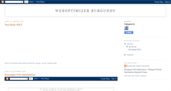 Desktop Screenshot of burgundyweboptimizer.blogspot.com