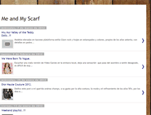 Tablet Screenshot of meandmyscarff.blogspot.com