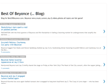 Tablet Screenshot of bestofbeyonce.blogspot.com