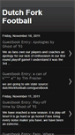 Mobile Screenshot of dutchforkfootball.blogspot.com