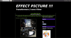 Desktop Screenshot of efektblog.blogspot.com