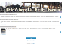 Tablet Screenshot of justtellmewherethebridgeis.blogspot.com