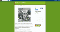 Desktop Screenshot of historianacionalmex.blogspot.com