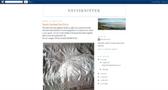 Desktop Screenshot of nevisknitter.blogspot.com