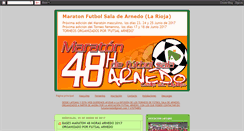Desktop Screenshot of maratonfsarnedo.blogspot.com