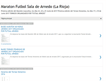 Tablet Screenshot of maratonfsarnedo.blogspot.com