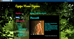 Desktop Screenshot of homosapiens604.blogspot.com